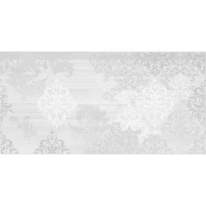 Вставка Cersanit Grey Shades GS2L051 узор белый 59,8*29,8 см