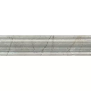 Бордюр Kerama Marazzi Кантата Багет серый светлый глянцевый BLE025 25x5,5 см