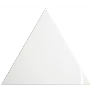 Плитка настенная CIR Evoke Triangle Layer White Glossy 218236 17х15 см